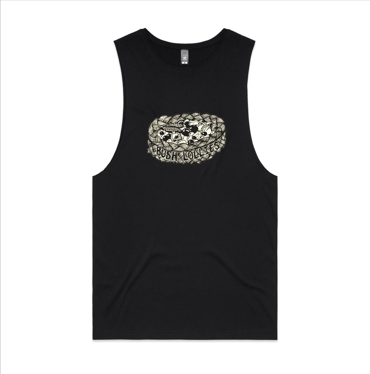 PREORDERS (Will be delivered in September) Mens Singlet - Bush Lollies